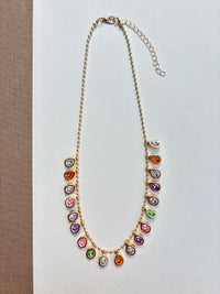 Roberta Rainbow Jewel Necklace