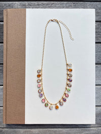 Roberta Rainbow Jewel Necklace
