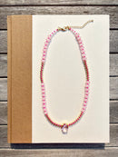Sampson Pink Jewel Necklace