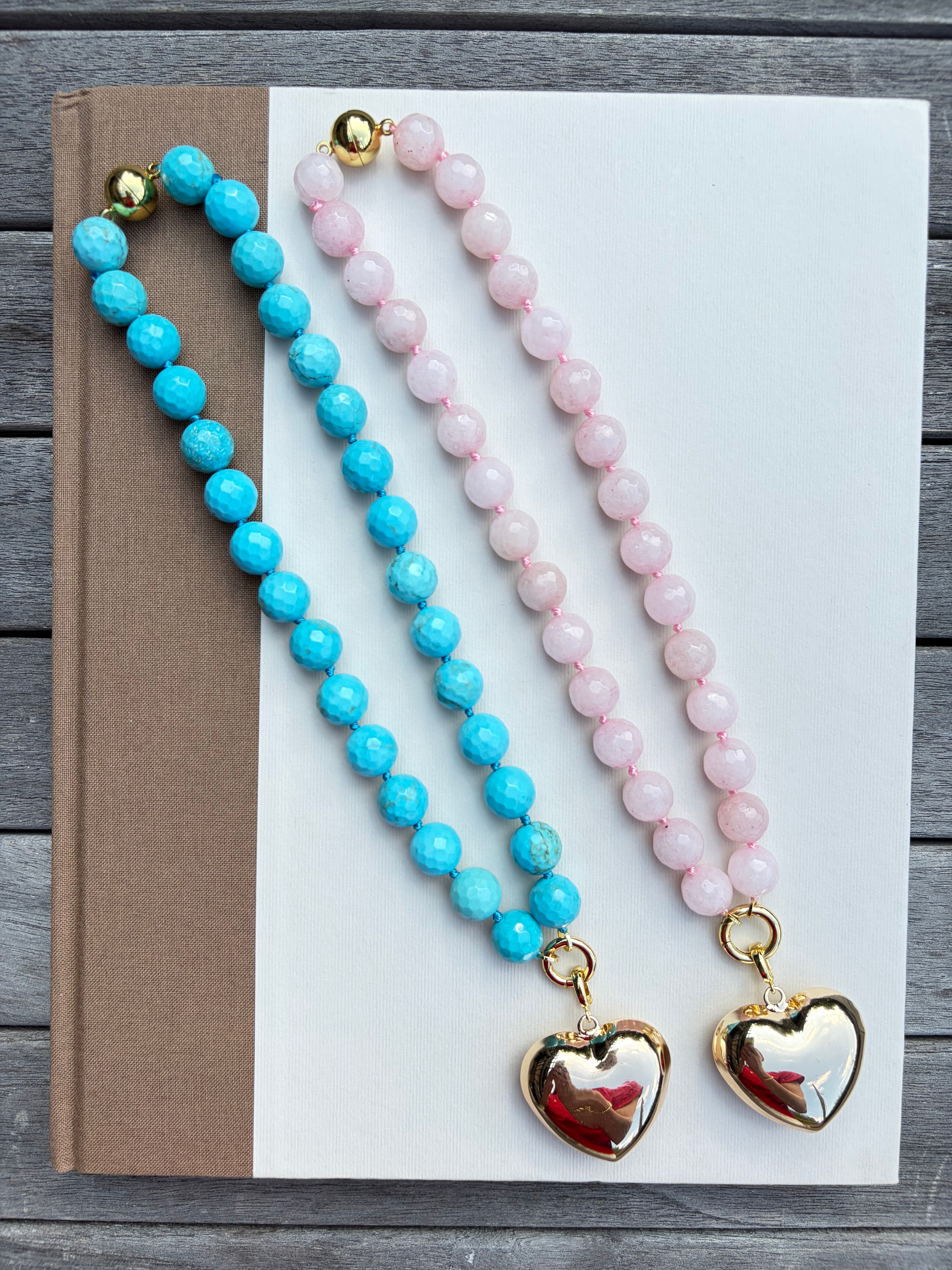 Bon Bon Necklace with Heart Charm