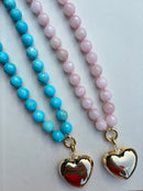 Bon Bon Necklace with Heart Charm