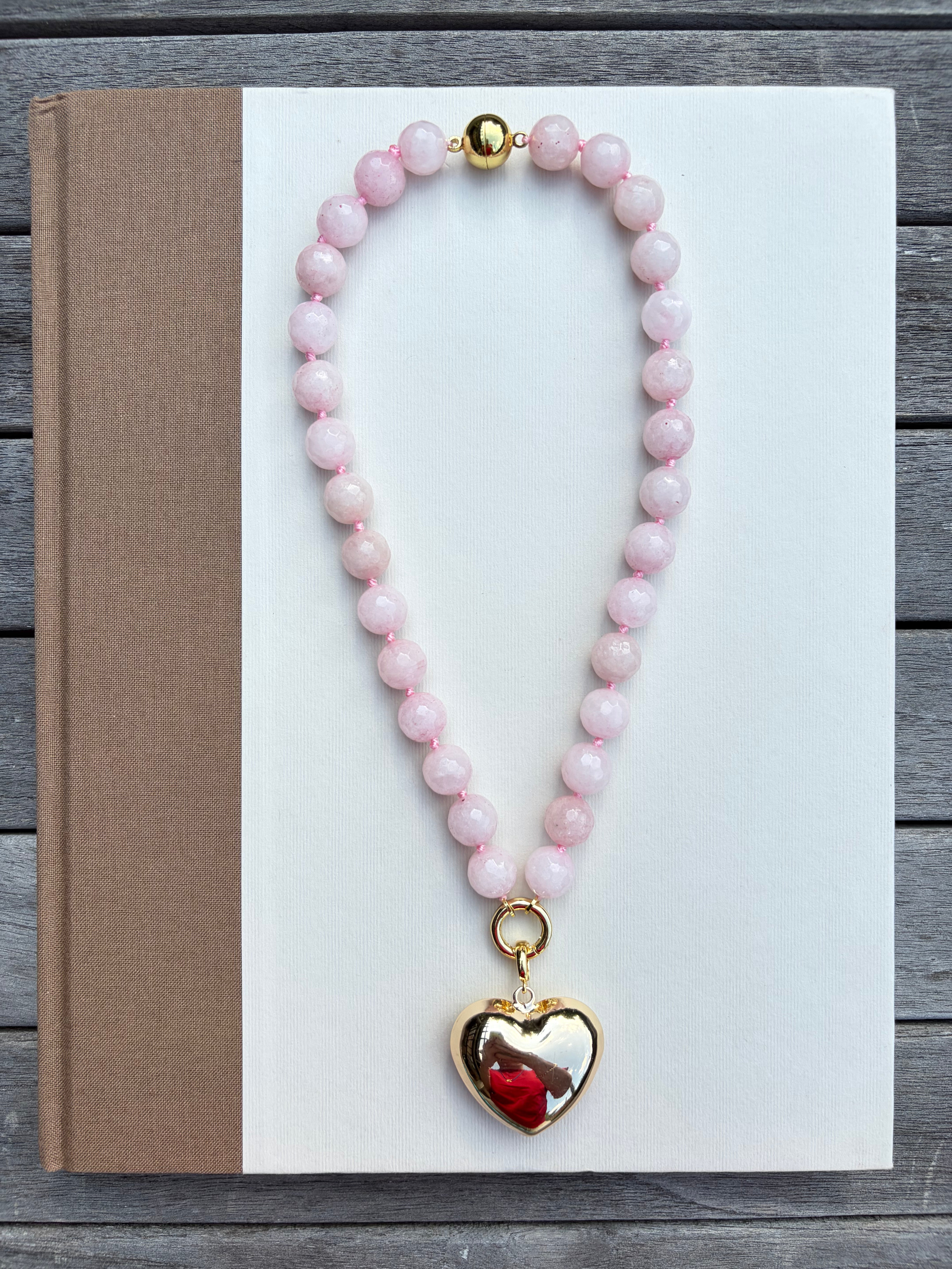 Bon Bon Necklace with Heart Charm