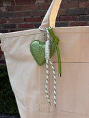 Puffy Heart Paracord Keychain