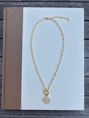 Gold Chain with Heart Charm