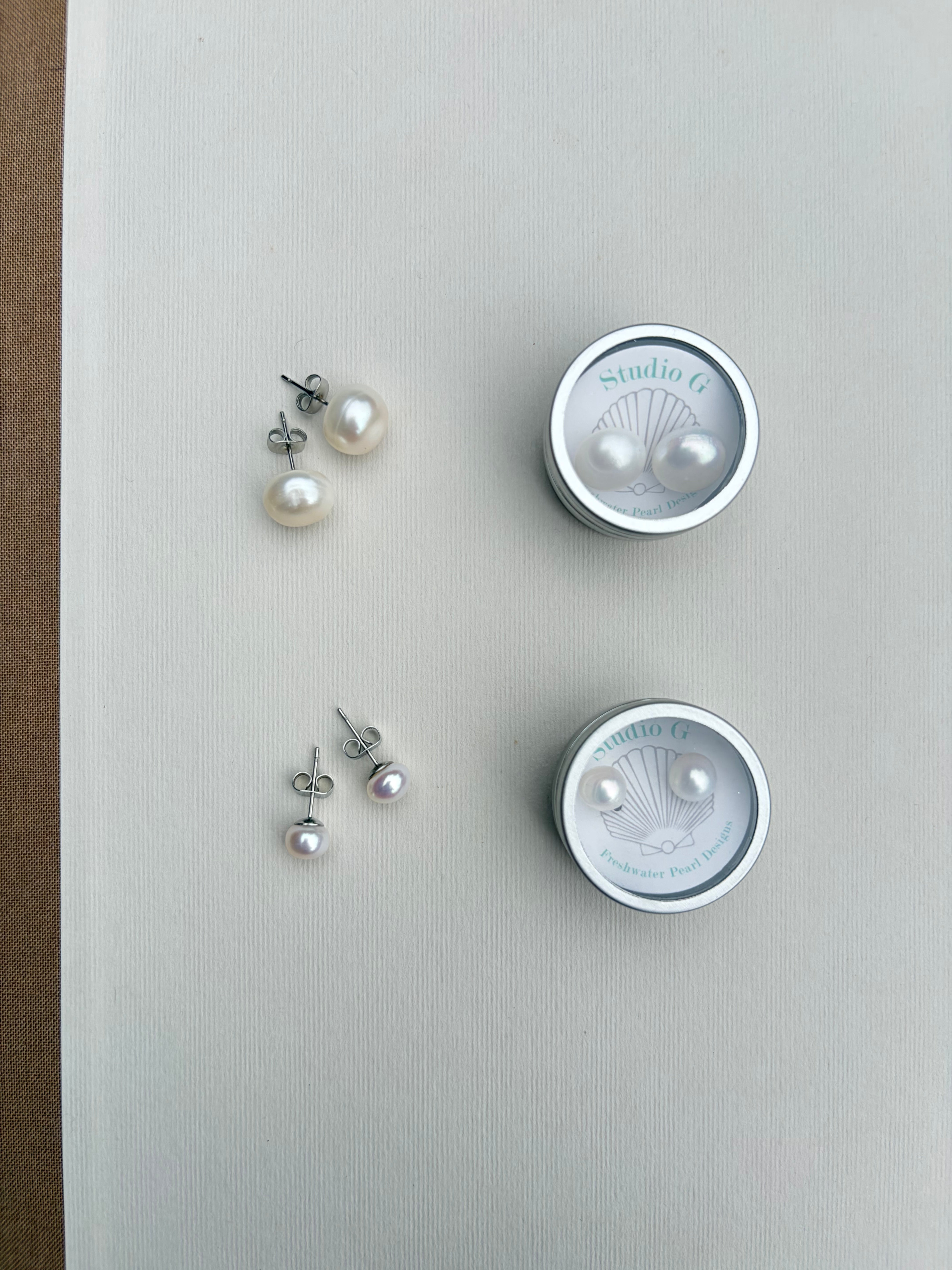Freshwater Pearl Stud Earring