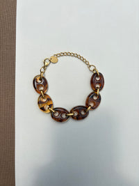 Tortoise Mariner Link Bracelet