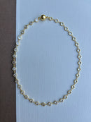 Bezel Set CZ Necklace