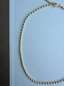 Gold Ball Chain