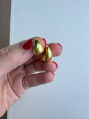 Gold Teardrop Earring