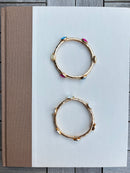 Gold Stretch Bangle Bracelet