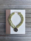 Draping Statement Beaded Necklace