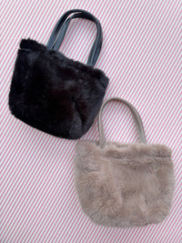 Faux Fur Handbag