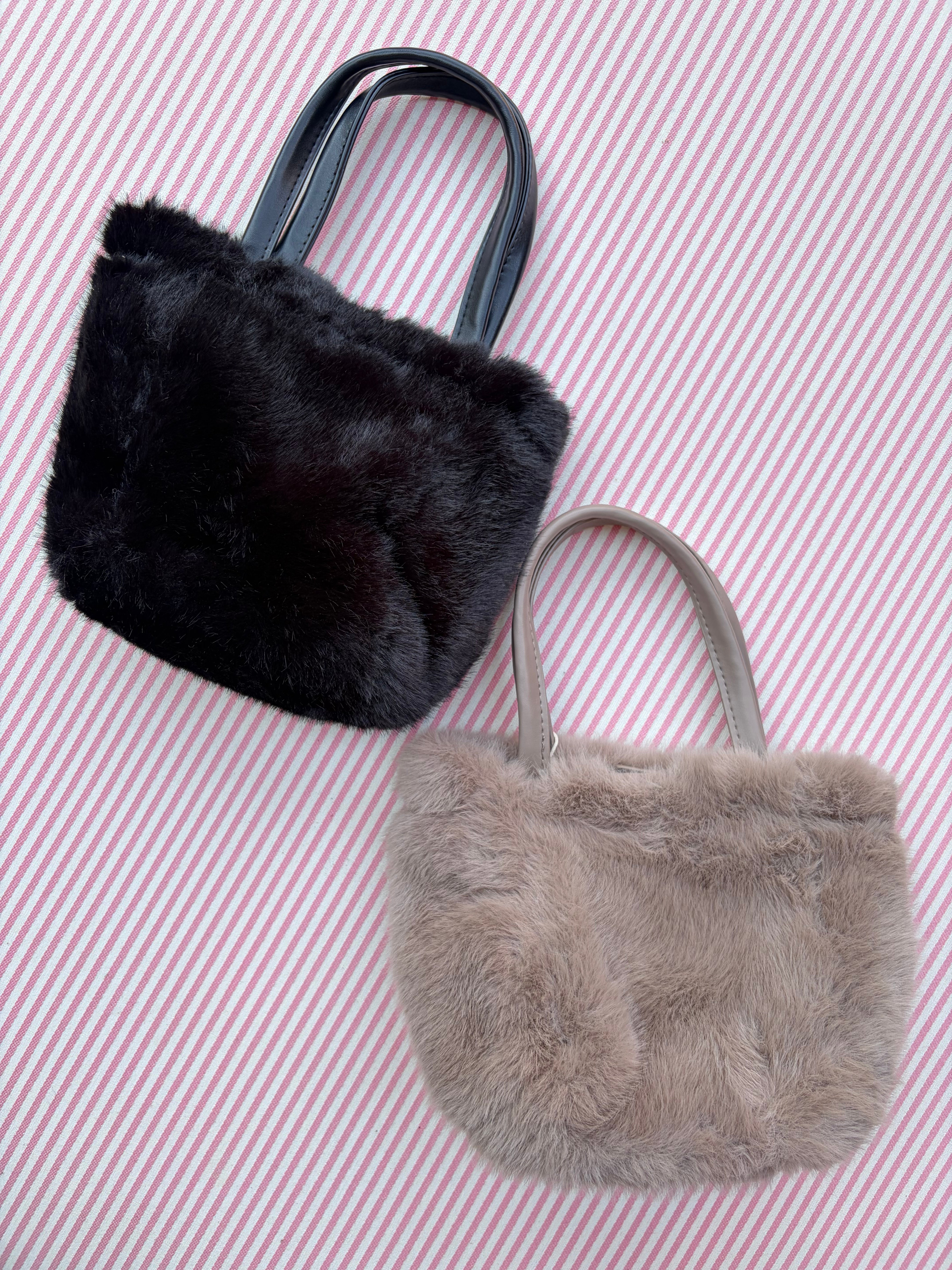 Faux Fur Handbag