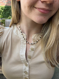 Multi-Colored Small Beaded Necklace