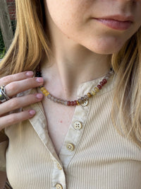 Color Garden Beaded Necklace