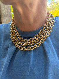 The Rolo Gold Chain with Magnetic Clasp