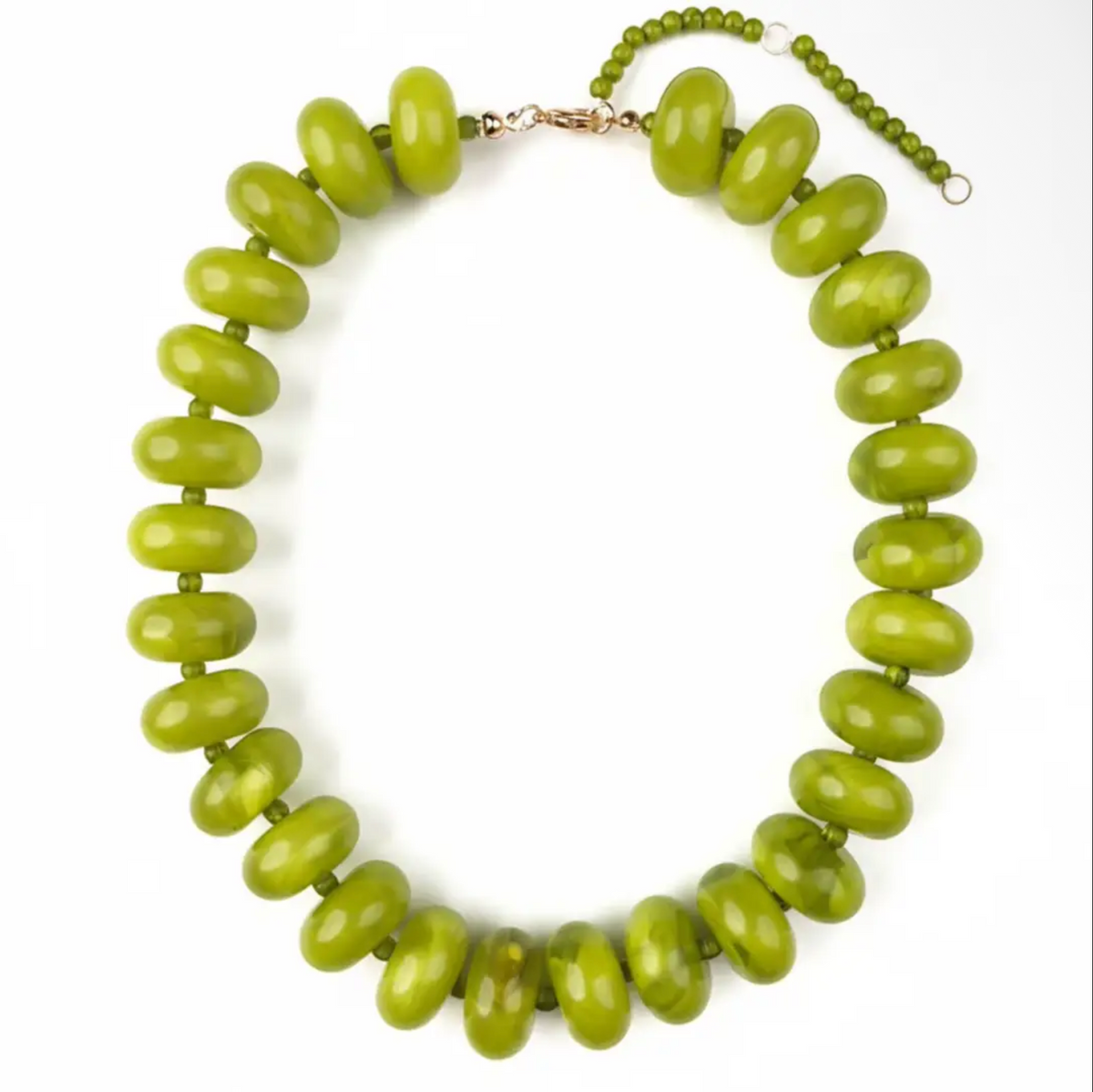 Bentley Chunky Beaded Necklace in Solid