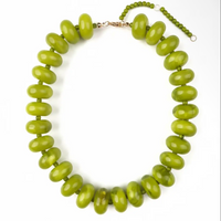 Bentley Chunky Beaded Necklace in Solid