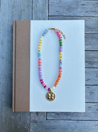 Butterfly Kisses Beaded Necklace