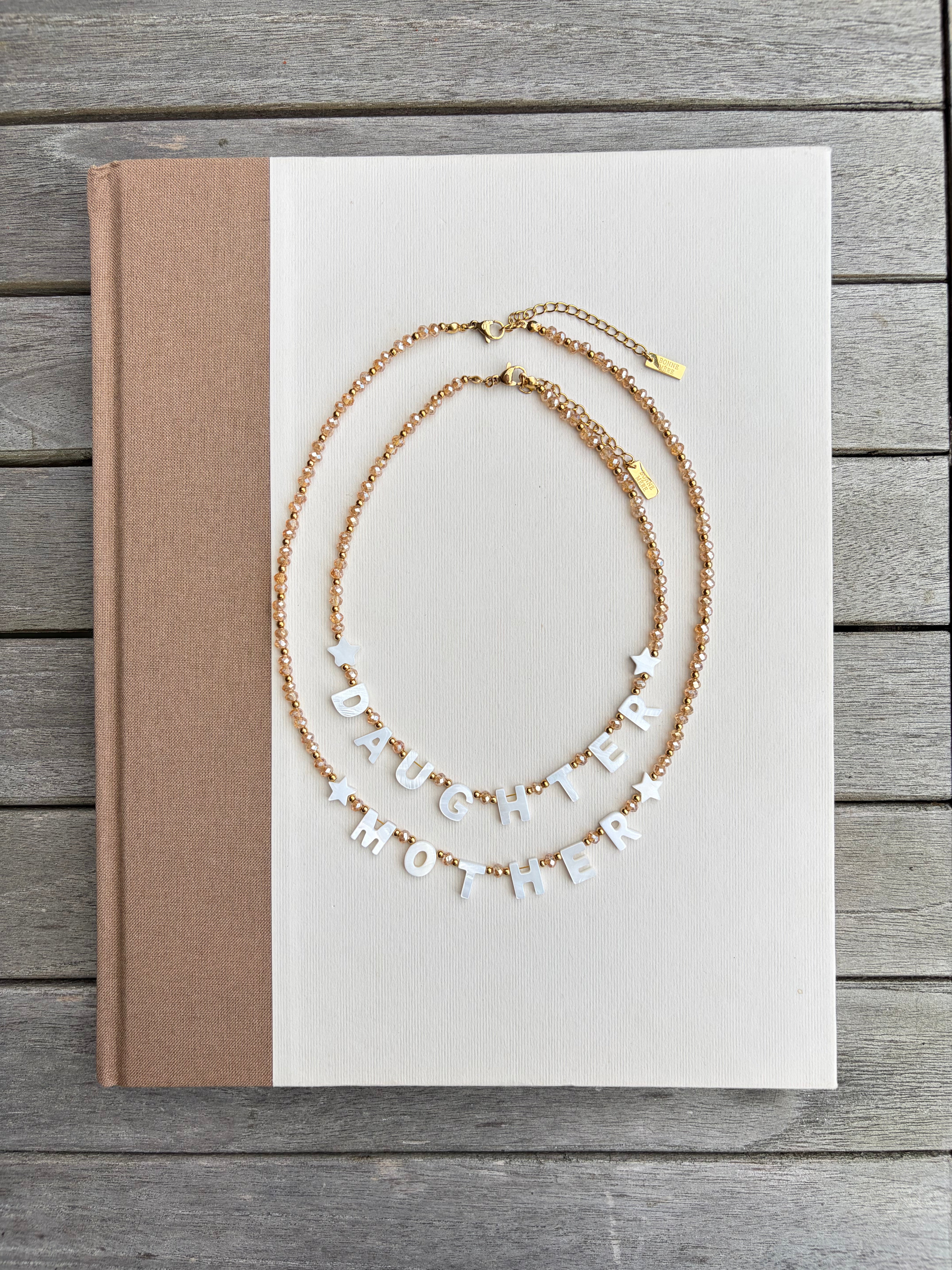 Mother Daughter Necklace Duo