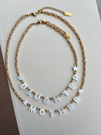 Mother Daughter Necklace Duo