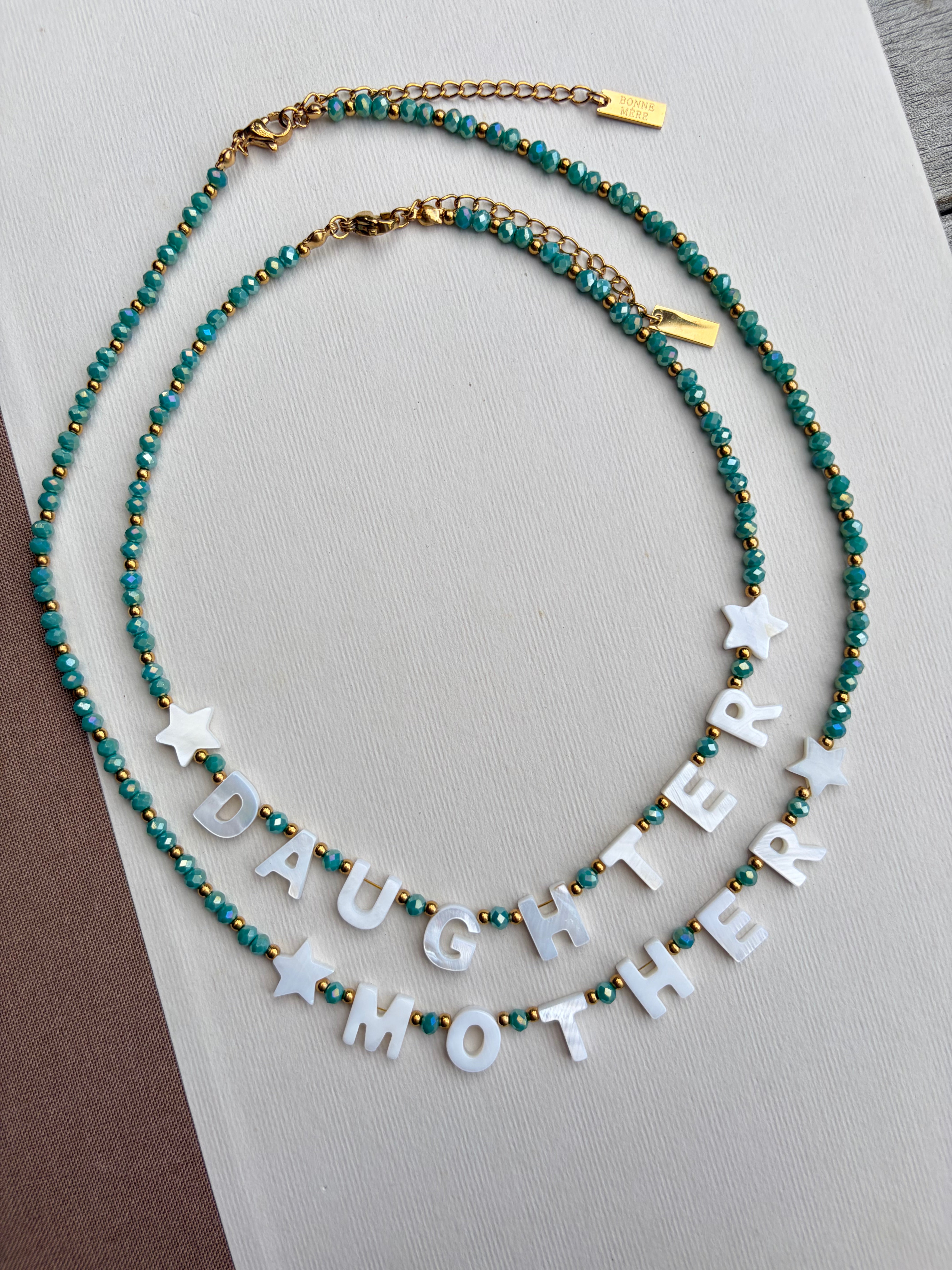 Mother Daughter Necklace Duo
