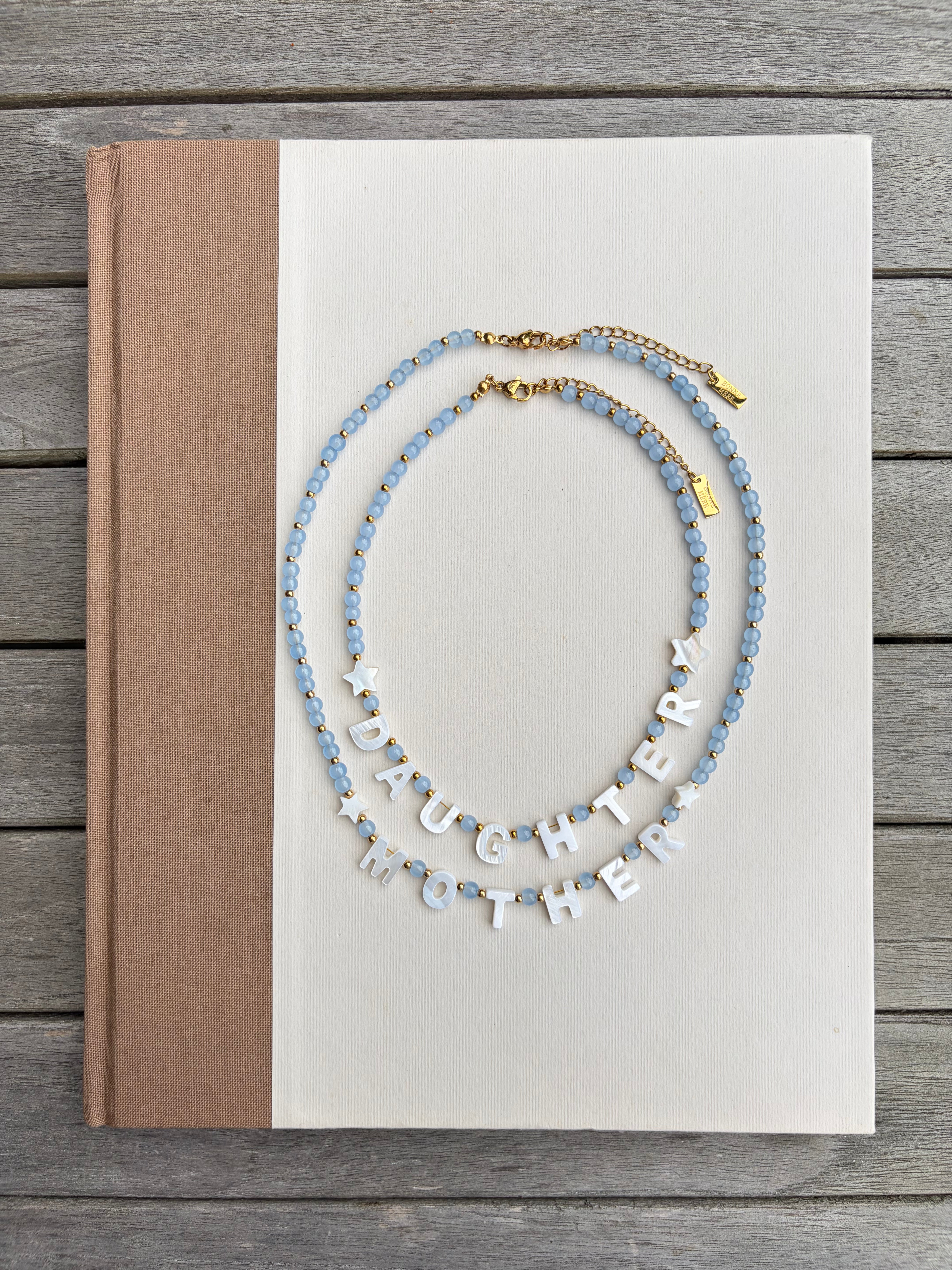 Mother Daughter Necklace Duo