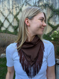 Solid Fringe Scarf