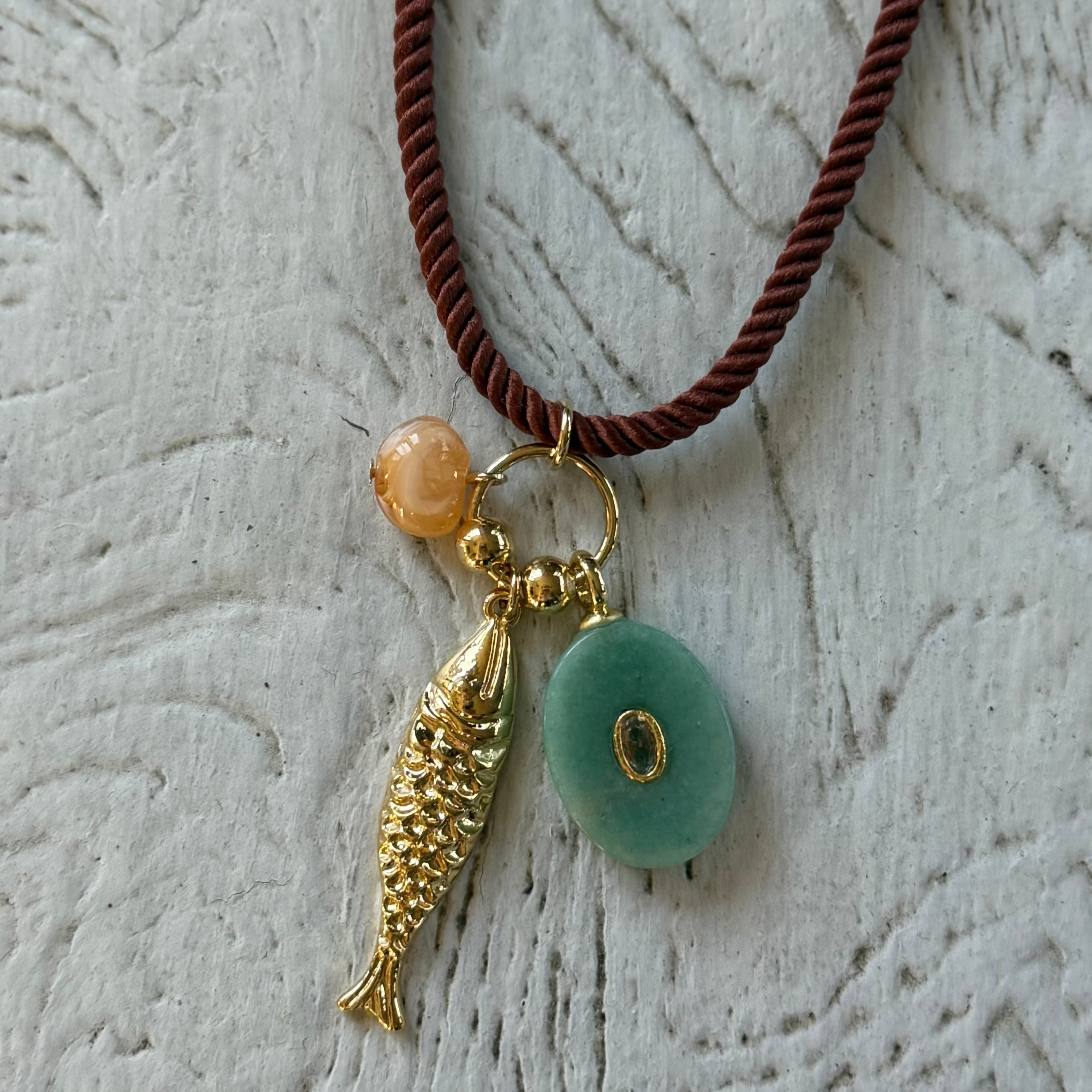 Lucky Fish Charm Necklace