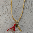 Chunky Gold Coral with Fish