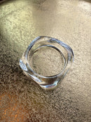 Chunky Colorful Square Acrylic Bangle