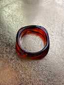 Chunky Colorful Square Acrylic Bangle