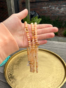 Jelly Bean Beaded Necklace