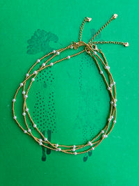 The Goldie Necklace With Pearls