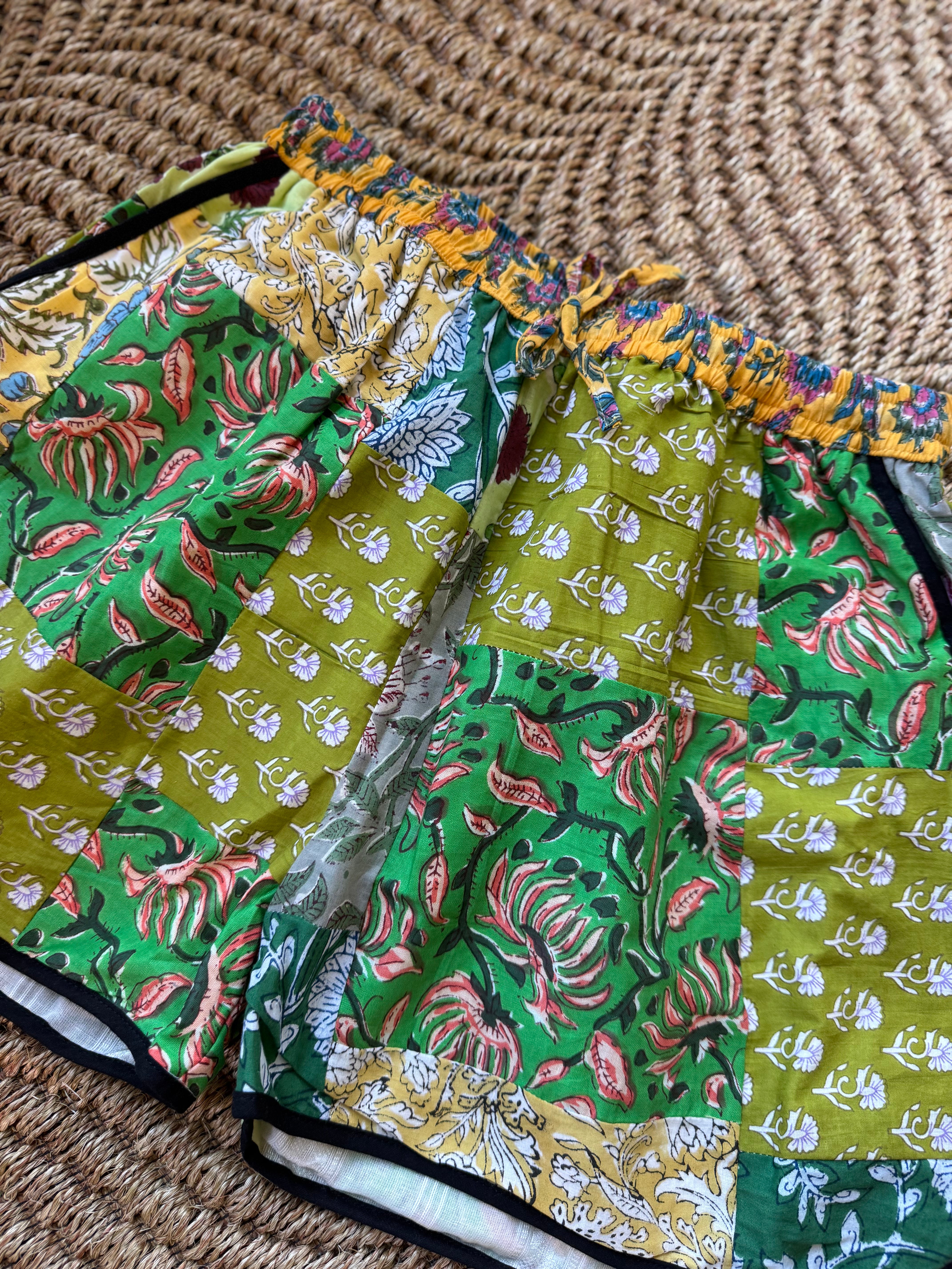 Cotton Patch Shorts - (4 colors!)