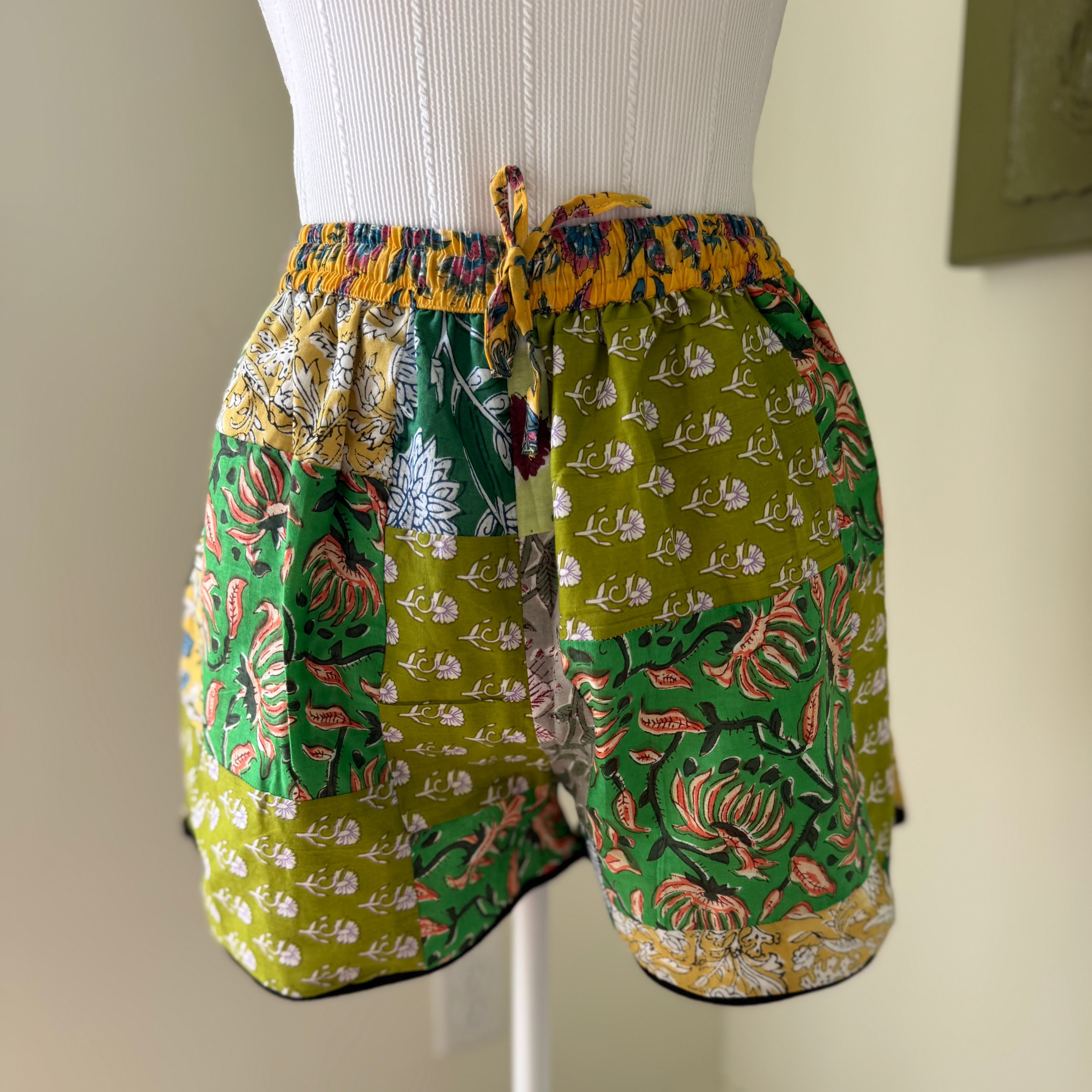 Cotton Patch Shorts - (4 colors!)