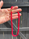 Beaded Necklace With Magnetic Clasp