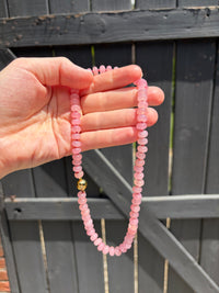 Beaded Necklace With Magnetic Clasp