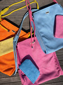Sun'N'Sand Colorful Terry Shoulder Tote