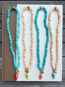 Happy Fish Charm Necklace