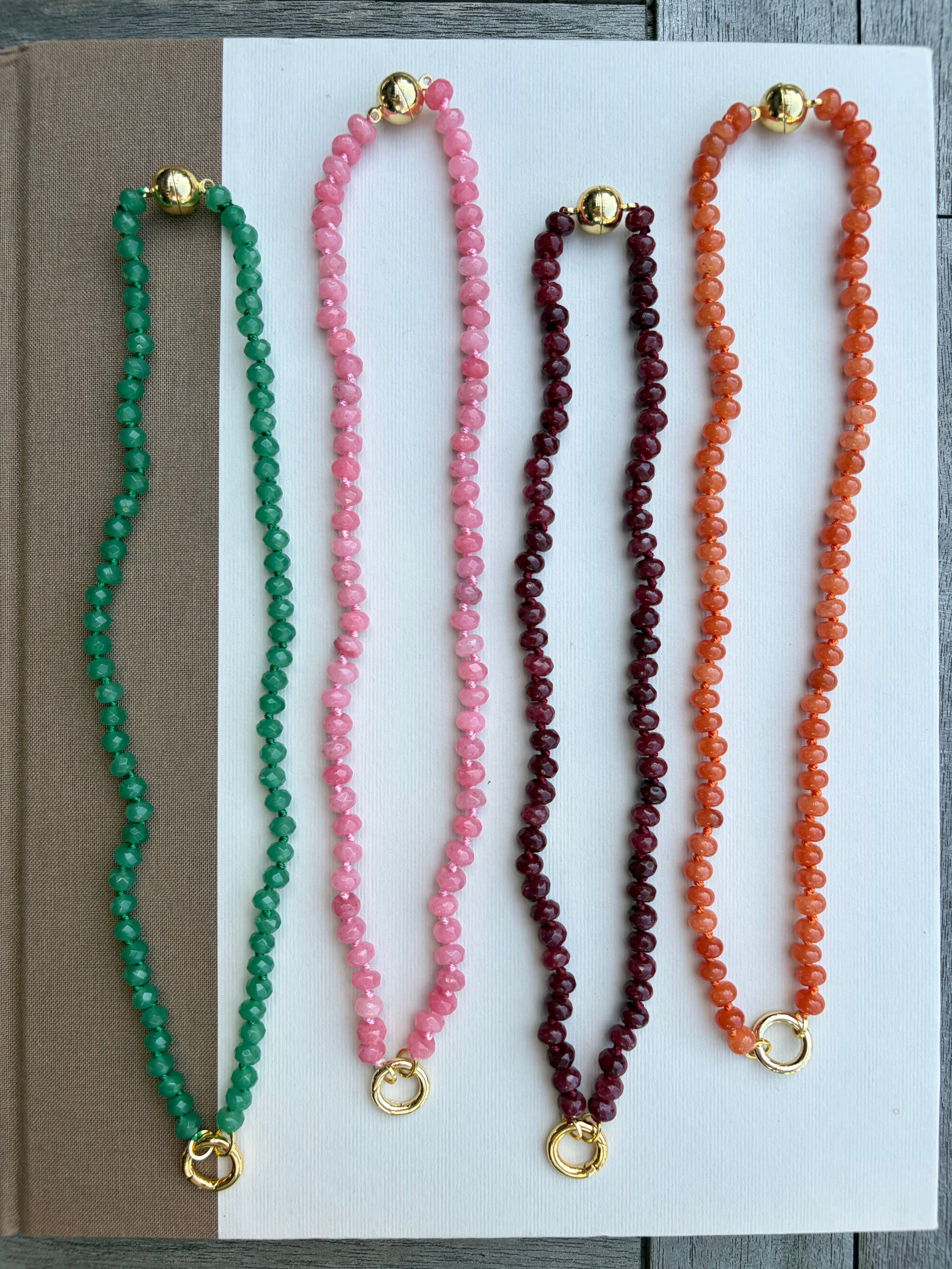 Rock Candy Beaded Necklace