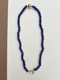 Navy Rock Candy Necklace