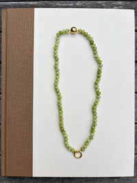 Light Green Rock Candy Necklace