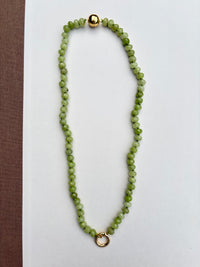 Light Green Rock Candy Necklace