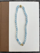 Light Blue Sugar Cube Necklace