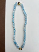 Light Blue Sugar Cube Necklace