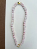 Light Pink Sugar Cube Necklace