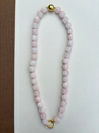 Light Pink Sugar Cube Necklace
