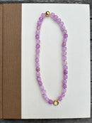 Light Purple Sugar Cube Necklace