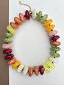 Fall Chunky Beaded Necklace